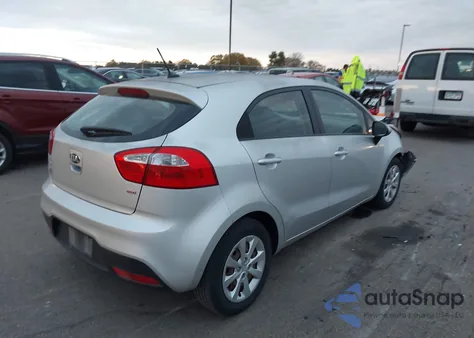 2013 Kia Rio Lx из США, поврежденный, VIN KNADM5A34D6300992